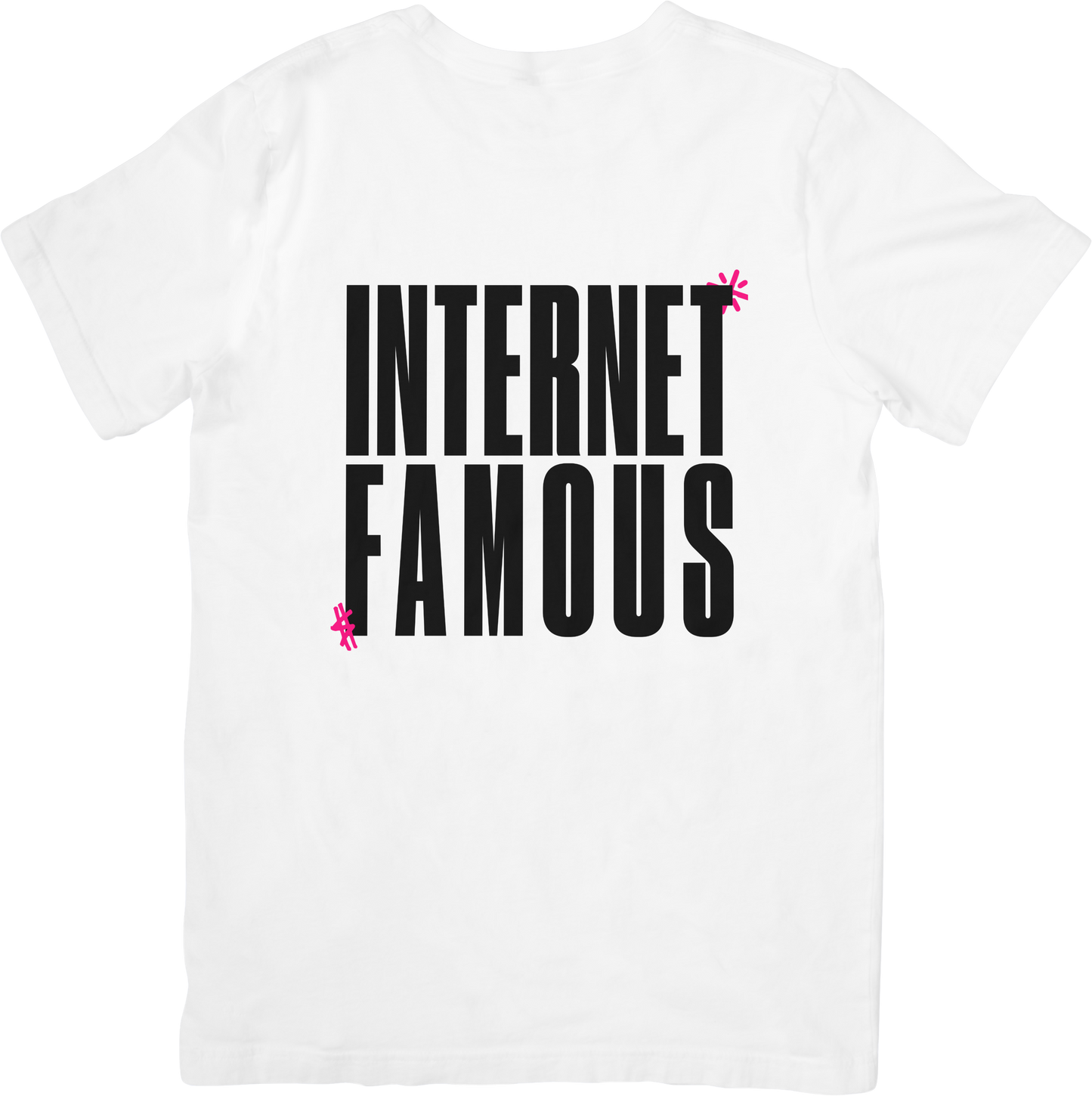 "Internet Famous" Icon Logo Tee
