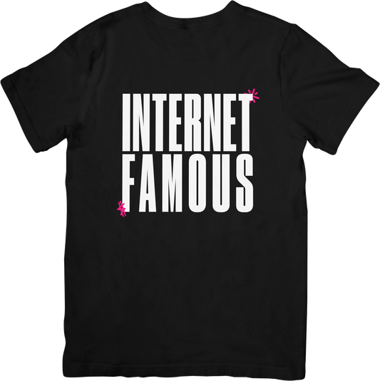 "Internet Famous" Icon Logo Tee